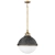 Lampa wisząca nowoczesna Fletcher stary cynky/stary mosiądz QN-FLETCHER-P-L-AZ - Quintiesse