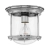 Plafon klasyczny Hadrian chrom QN-HADRIAN-MINI-F-CM-CLEAR - Quintiesse