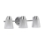 Kinkiet nowoczesny Hudson polerowany chrom QN-HUDSON3-BATH - Quintiesse
