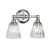 Kinkiet designerski Keynes polerowany chrom QN-KEYNES2-BATH - Quintiesse