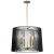 Lampa designerska wisząca LINARA QN-LINARA-6P-BK - Quintiesse