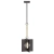 Lampa stylowa wisząca Ludlow grafit QN-LUDLOW-1P-GR - Quintiesse