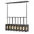Lampa stylowa wisząca Ludlow grafit QN-LUDLOW8-GR - Quintiesse