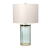 Lampa stołowa Reno zielona/ polerowany nikiel QN-RENO-GREEN-PN - Quintiesse