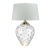 Lampa stołowa Samara bezbarwne szkło QN-SAMARA-TL-LRG-CLR - Quintiesse