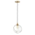 Lampa loft wisząca Skye stary mosiądz QN-SKYE-1P - Quintiesse