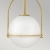 Lampa wisząca nowoczesna SOMERSET QN-SOMERSET-P-O-HB - Quintiesse