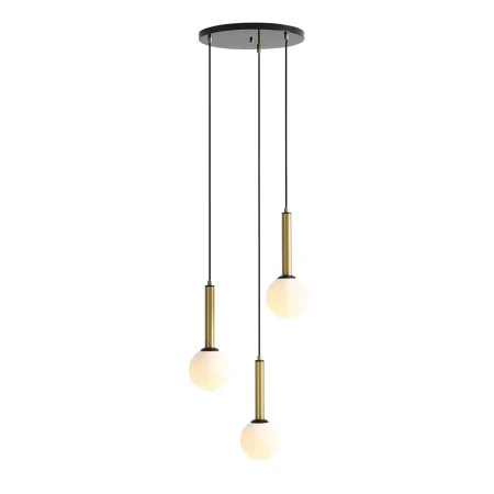 Lampa wisząca nowoczesna potrójna elegancka RINN 3 BLACK 1098E_1 - Aldex