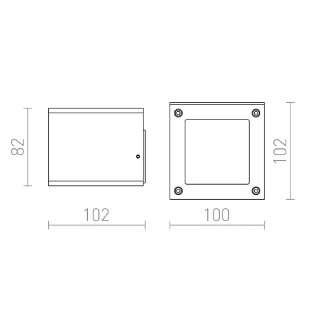 Kinkiet nowoczesny BIBI GX53 R10176 - Rendl