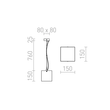 Lampa wisząca nowoczesna LUCIA R10628 – Rendl