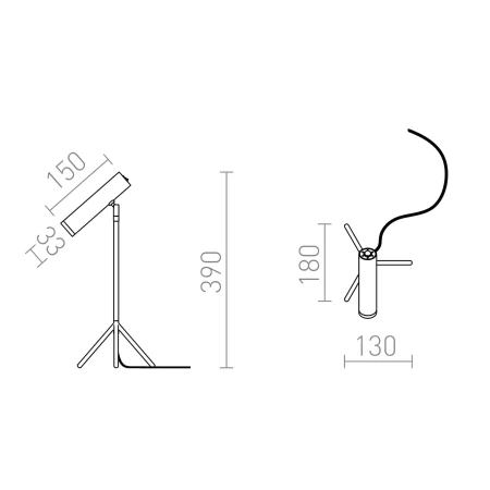 Lampa stołowa COZY R11759 – Rendl