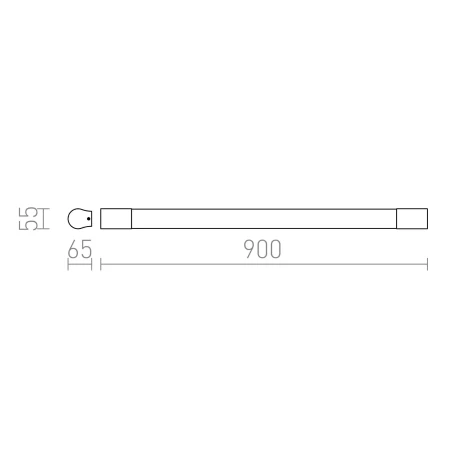 Kinkiet nowoczesny CRESCENDO 90 R12220 – Rendl