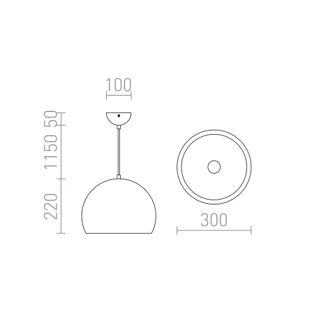 Lampa wisząca nowoczesna ASTON 30 R12395 - Rendl