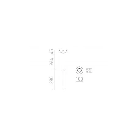 Lampa wisząca nowoczesna RIGA 28 R12459 - Rendl