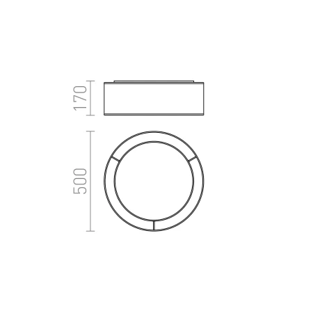 Oprawa sufitowa OTIS R12490 - Rendl