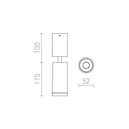 Oprawa sufitowa BOGARD R12497 - Rendl