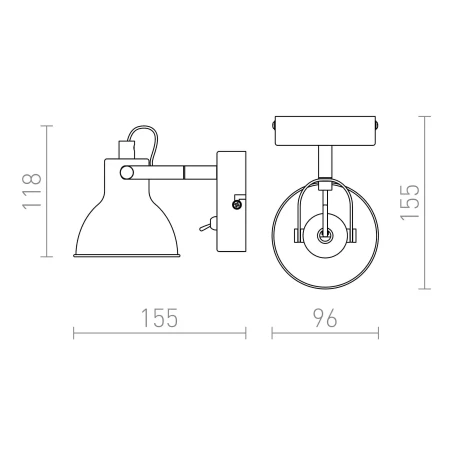 Kinkiet loft ROSITA I R12507 – Rendl