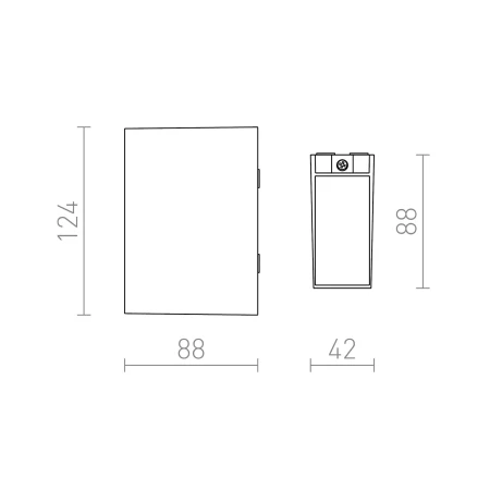 Kinkiet nowoczesny UKKO R12555 - Rendl
