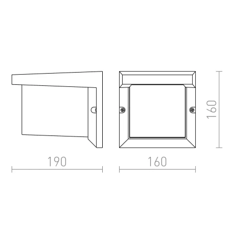 Kinkiet nowoczesny HIDE R12560 - Rendl