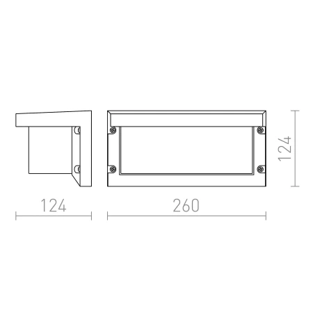 Kinkiet nowoczesny HIDE RC R12561 - Rendl