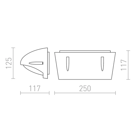 Kinkiet nowoczesny MORA R12571 - Rendl