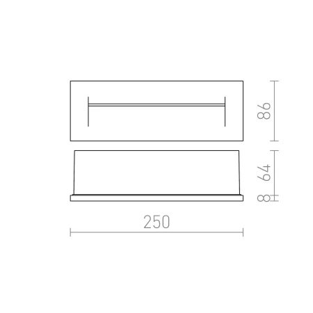 Oprawa do wbudowania RA R12627 - Rendl