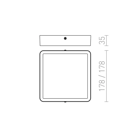 Plafon nowoczesny HUE 17 R12810 - Rendl