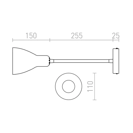 Kinkiet loft KAYA R12898 - Rendl