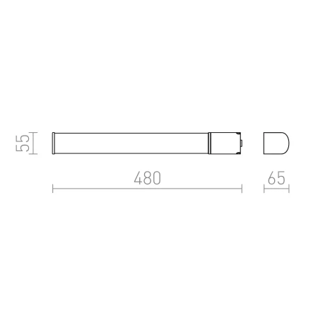 Kinkiet nowoczesny FLORIO R12903 - Rendl