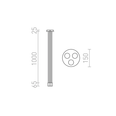 Lampa nad stół wisząca LOYD III R12935 - Rendl