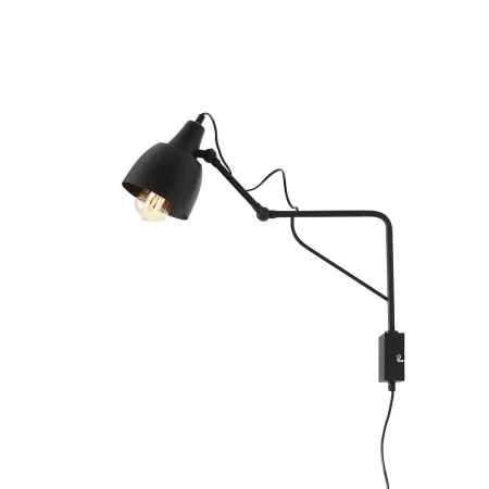 Kinkiet pojedynczy loft SOHO MAŁY BLACK 1002C1_M - Aldex