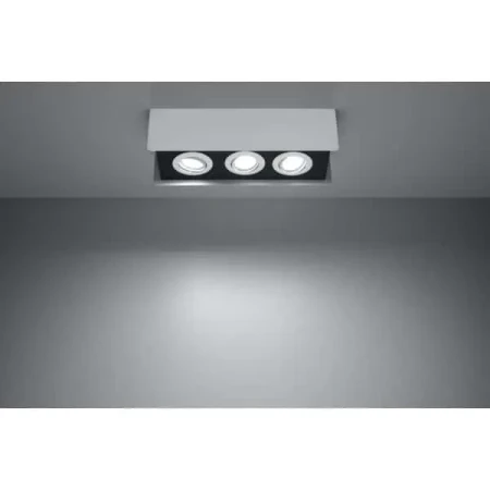 Oprawa sufitowa STEREO 3 Biały SL.0407 - Sollux
