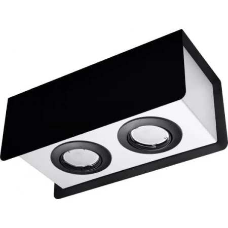 Oprawa sufitowa STEREO 2 Czarny SL.0410 - Sollux