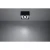 Oprawa sufitowa STEREO 1 Czarny SL.0409 - Sollux