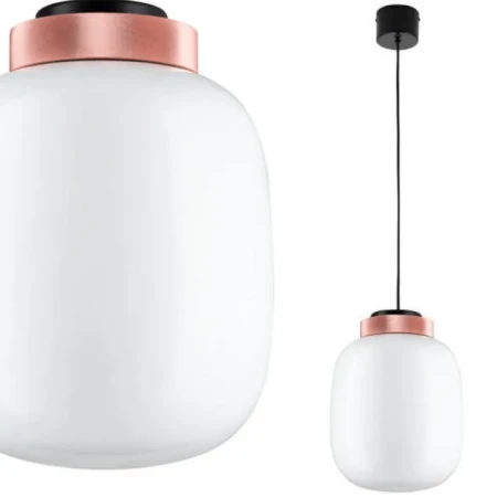 Lampa skandynawska wisząca BOOM LED 9969P/A milky - Step Into Design