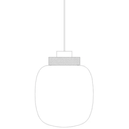 Lampa skandynawska wisząca BOOM LED 9969P/A milky - Step Into Design
