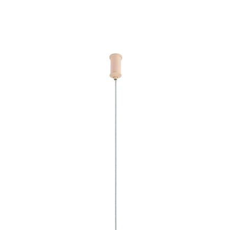 Lampa wisząca MODERNO 80 cm - kremowa z białymi kloszami DN1506 beige - Step Into Design