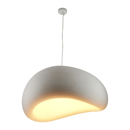 Lampa wisząca STONE LED biała 80 cm DN426-800 - Step Into Design
