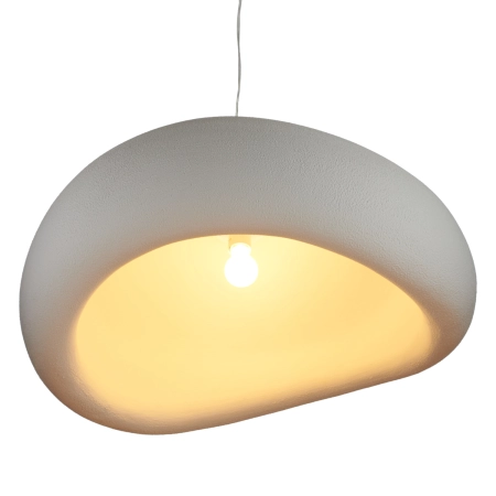 Lampa wisząca STONE LED biała 80 cm DN426-800 - Step Into Design