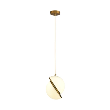 Lampa wisząca ORBITA biało złota 20 cm DP0067-200 - Step Into Desgin