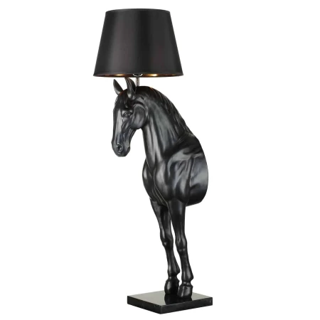 Lampa podłogowa designerska Koń S Czarna  MF-1237-350 - Step Into Design