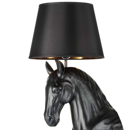 Lampa podłogowa designerska Koń S Czarna  MF-1237-350 - Step Into Design