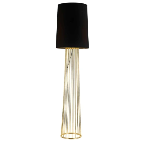 Lampa podłogowa FILO-2 Czarno-złota MF1236 - Step Into Design