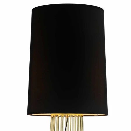 Lampa podłogowa FILO-2 Czarno-złota MF1236 - Step Into Design