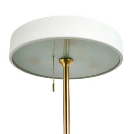Lampa podłogowa ARTDECO biało - złota 162 cm MF8872 white - Step Into Desgin