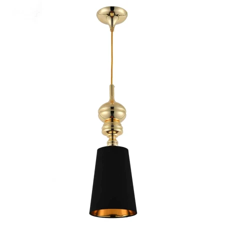 Lampa wisząca QUEEN-1 MP-8046-18 black gold - Step Into Design