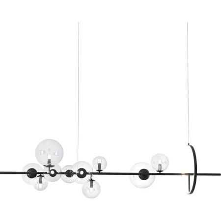 Lampa designerska wisząca ORION LONG czarna MP0084-L120 - Step Into Design