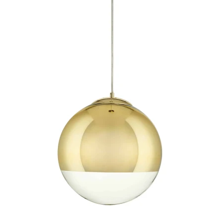 Lampa stylowa wisząca nowoczesna FLASH M GOLD KULA MP1238-300 gold - Step Into Design