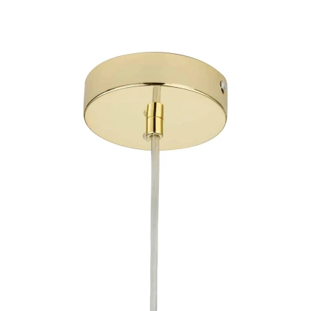 Lampa stylowa wisząca nowoczesna FLASH M GOLD KULA MP1238-300 gold - Step Into Design