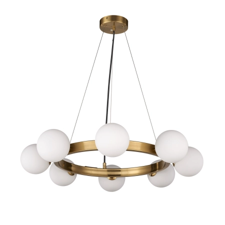 Lampa wisząca MOLECULA 60 cm złoto szczotkowane NOW-10882-60 gold - Step Into Design